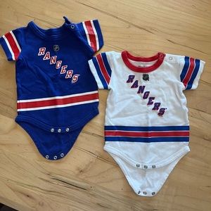 New York Ranger onesies